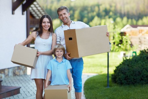 Residential move in Shoreditch with a man and van for flat relocation