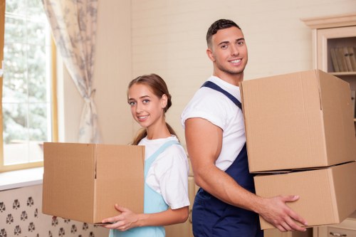 Protective packing materials and furniture wrapping for Shoreditch removals