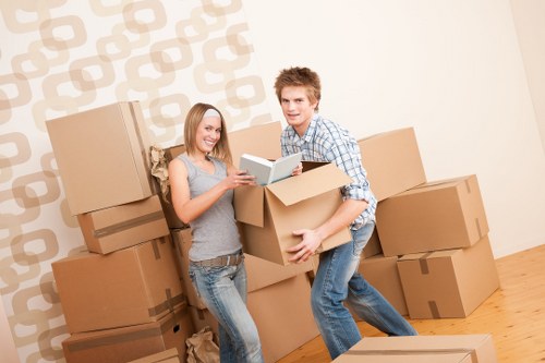 Local removal team completing a fast and efficient Shoreditch same day relocation