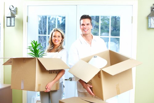 Office relocation service in Shoreditch with equipment transport