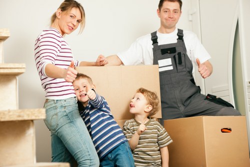 Local removal team planning a move in Shoreditch